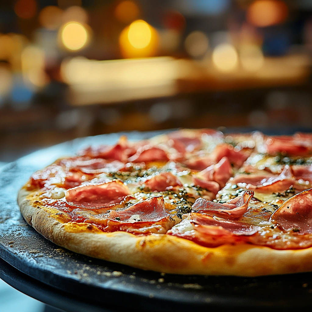 Schinken Pizza
